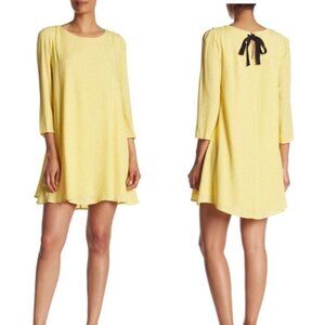 NWT FRNCH Yellow dress size S/M // 0175